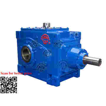 B2hh10 Series Industrial Right Angle Vertical Type Bevel Gear Unit